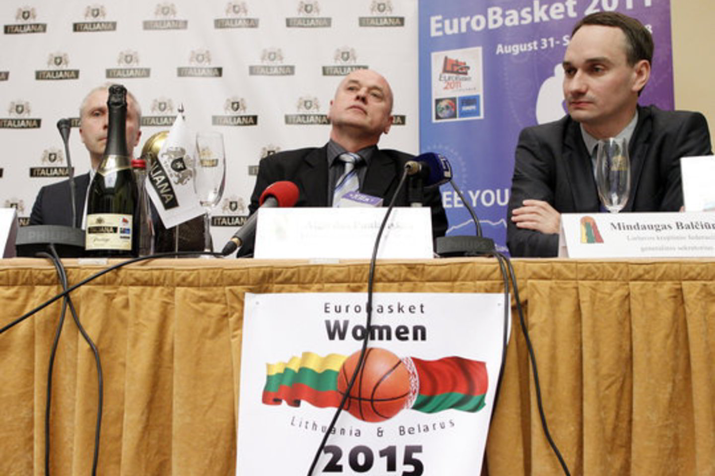 Lietuva čempionatą norėtų rengti su Baltarusija.