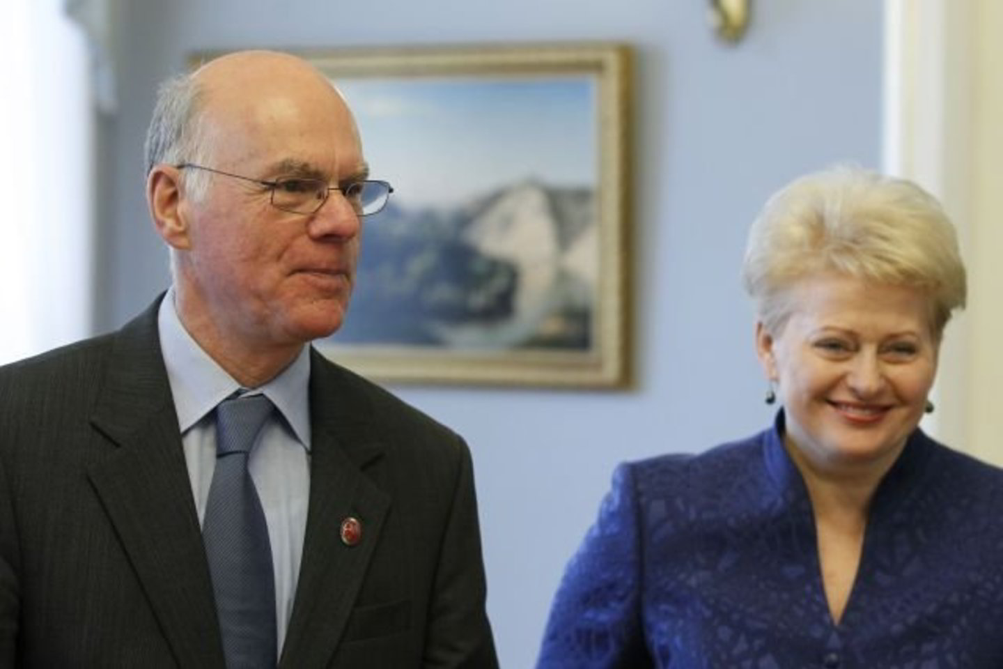 Vokietijos parlamento pirmininkas N.Lammertas susitiko su prezidente D.Grybauskaitė.