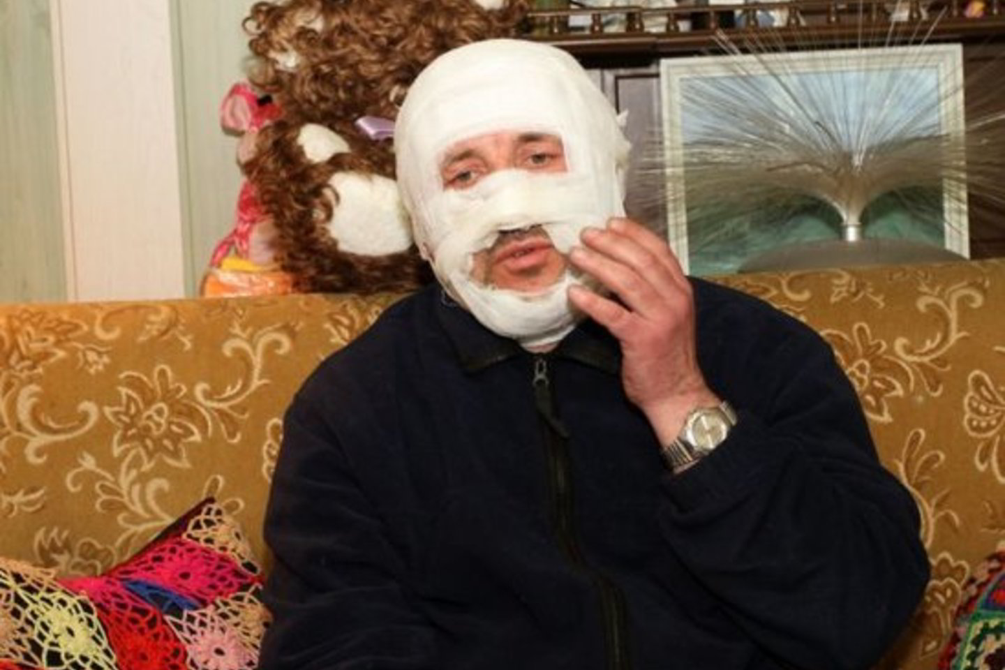 "Gerai, kad man pavyko greitai užgesinti liepsną", - sako kunigas.