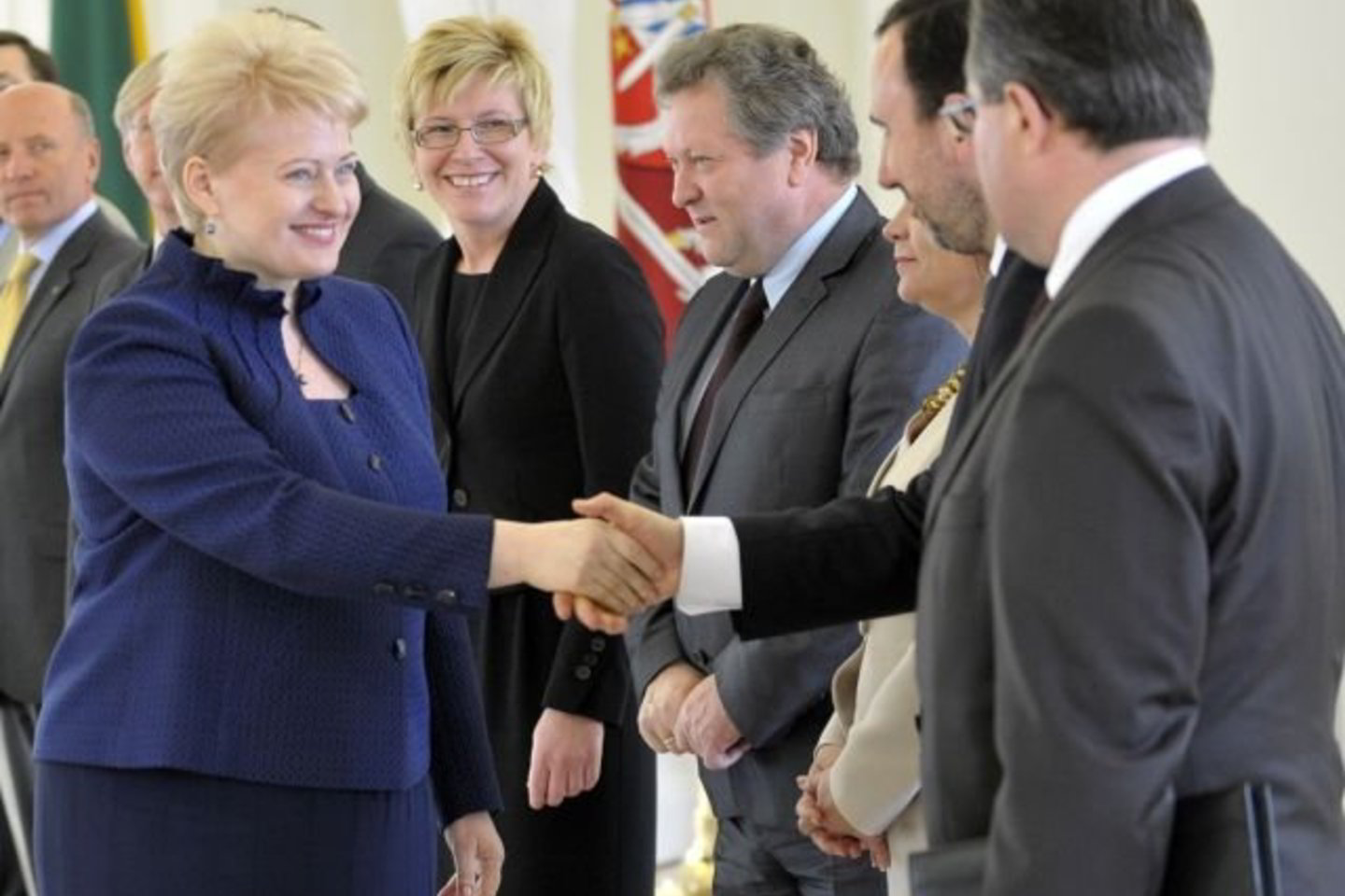 Pirmadienį D.Grybauskaitė bendravo su ministrais.