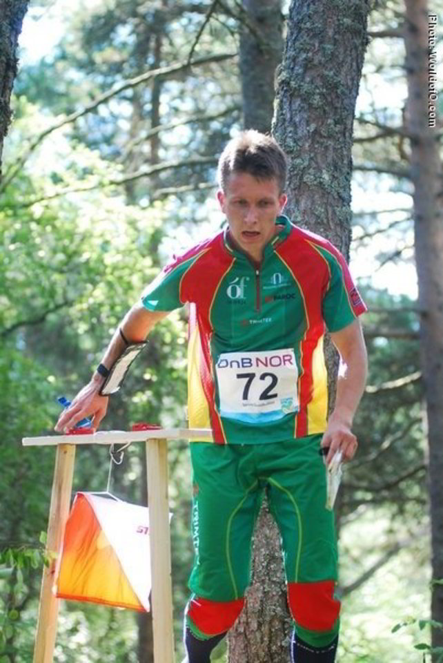 Jonas Vytautas Gvildys trasoje. Pasaulio rango įskaitos varžybose lietuvis laimėjo sidarbro medalį