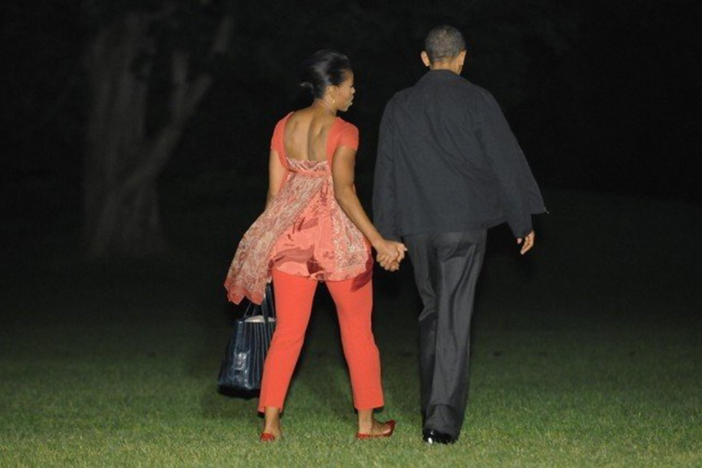 B.Obama į Europą išvyko kartu su žmona Michelle.