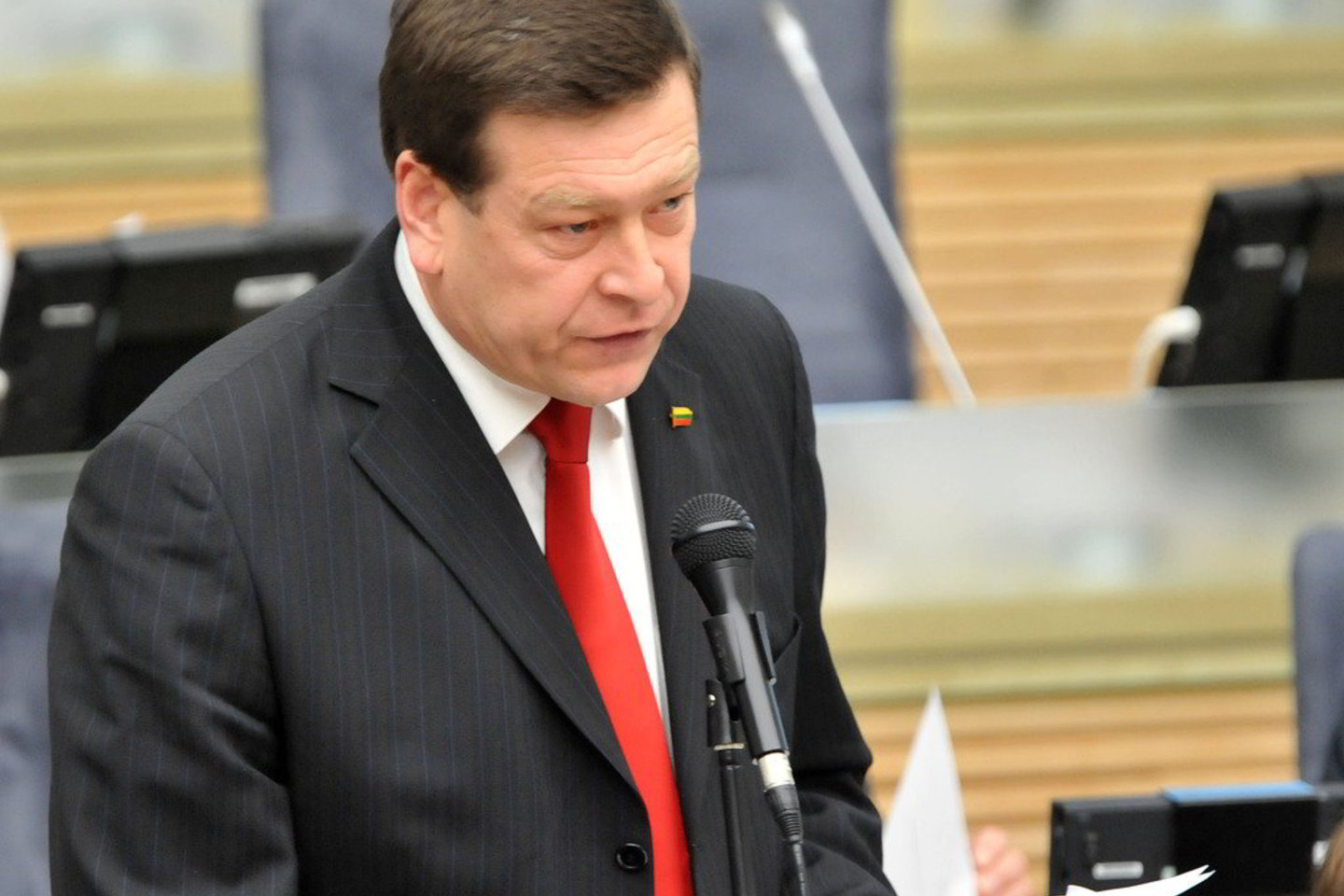 Pavogtas Seimo nario V.Bukausko automobilis.
