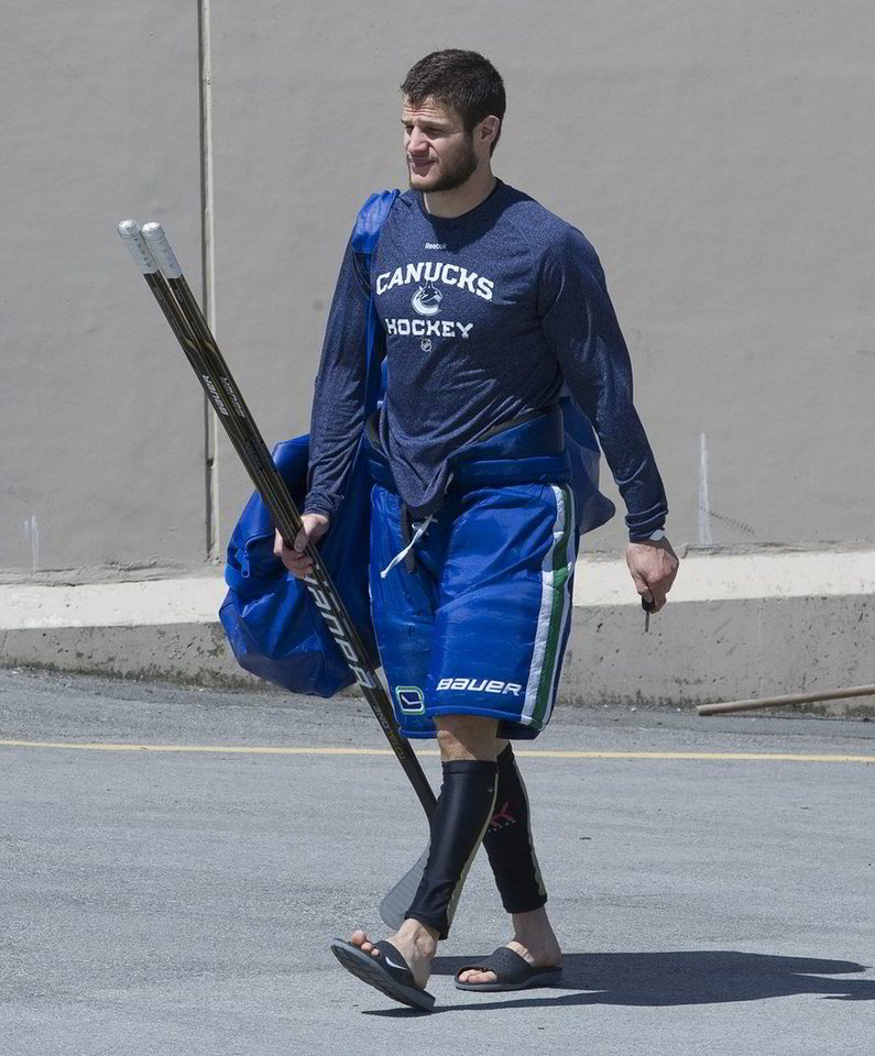 „Vancouver Canucks“ ekipos žaidėjas Kevinas Bieksa su komanda žengė į NHL finalą.