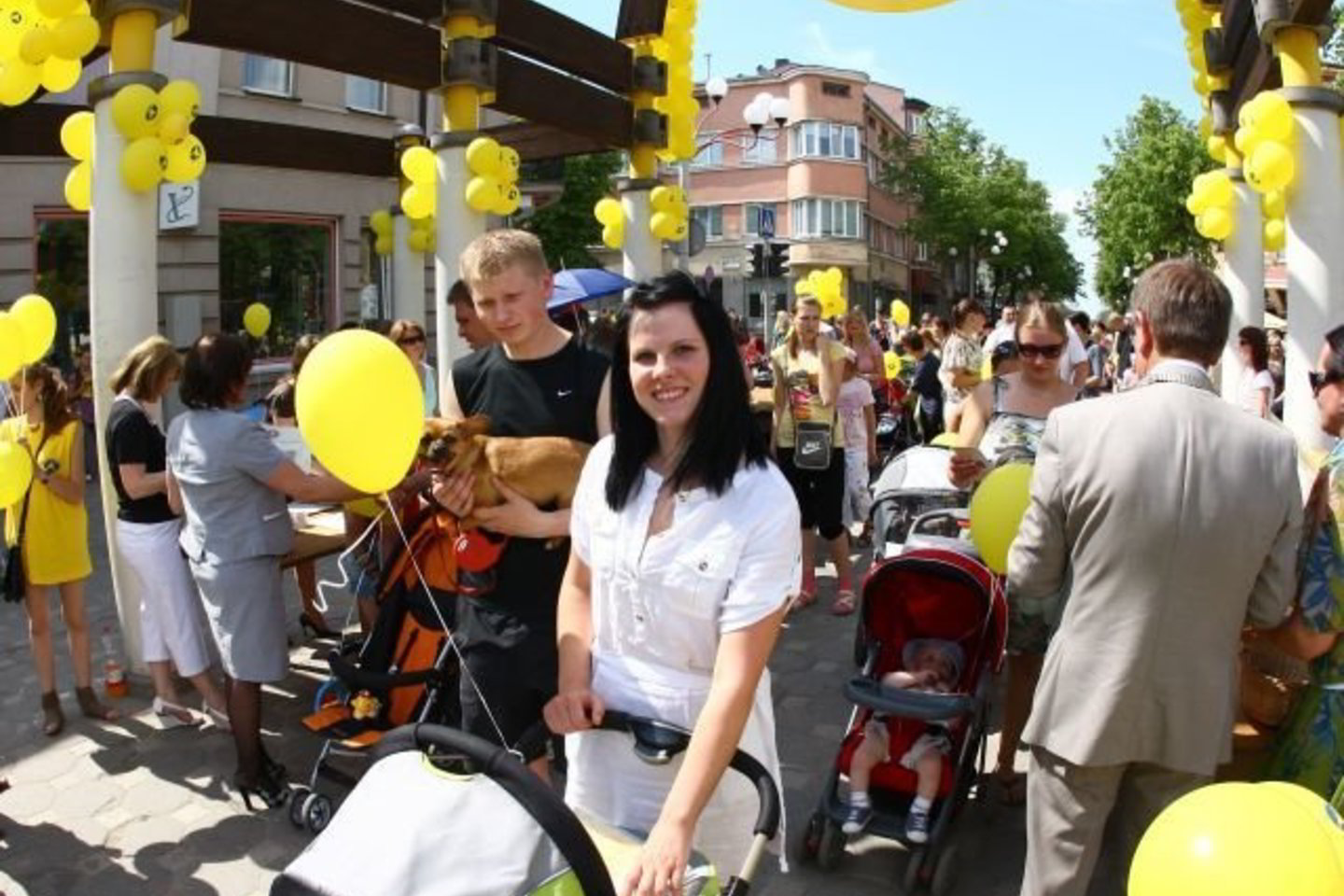 Vaikų gynimo dienos proga septintą kartą surengtoje akcijoje dalyvavo per 600 šeimų.
