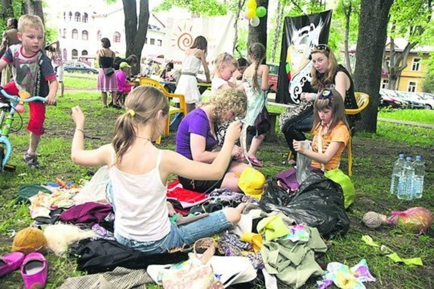 Jau pirmąją stovyklos dieną nebuvo justi skirtumo tarp sveikųjų ir persirgusiųjų klastingomis ligomis.
