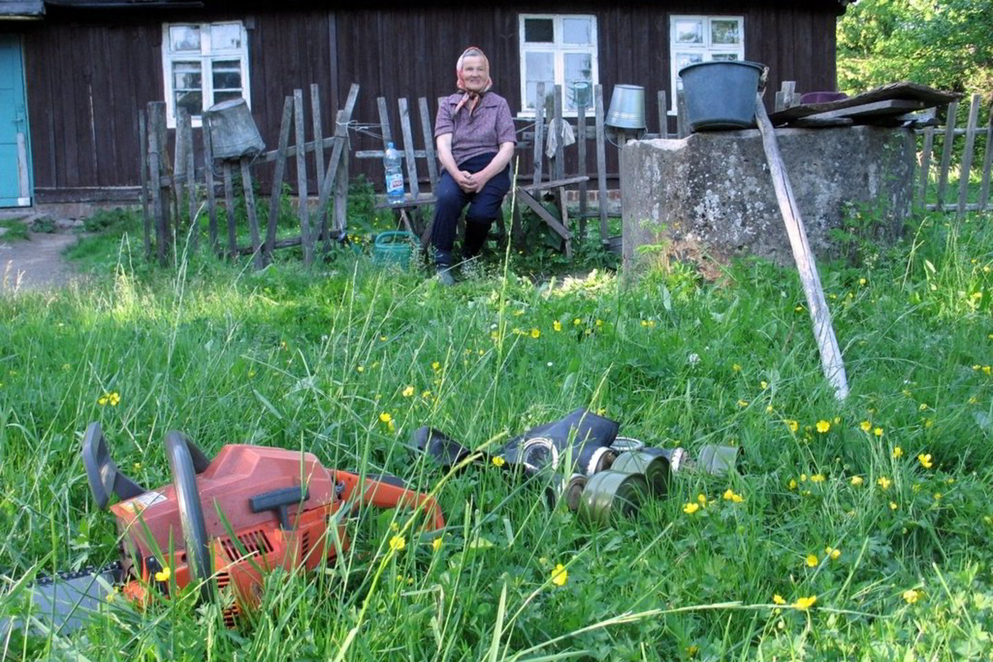 Hilda Strangalienė ir jos sūnūs 43-ejų Albertas ir metais jaunesnis Viktoras trobelėje, apsuptoje eglių, buvo išsigandę, kad ugnis neišplistų ir nesupleškintų medinio namo, tačiau nesutiko išvykti iš namų.