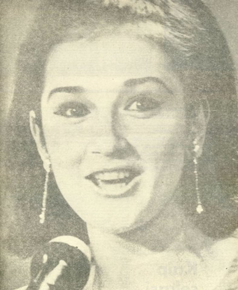 Pirmųjų „Vilniaus bokštų“ nugalėtoja Janina Miščiukaitė, 1968 m.