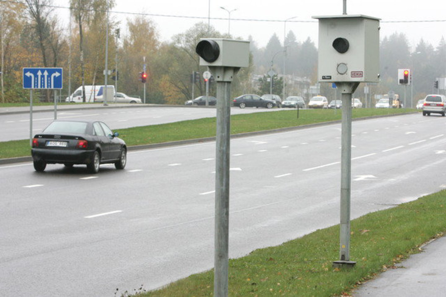 Nuo birželio 6-osios pradėjo veikti visi stacionarūs greičio matuokliai.