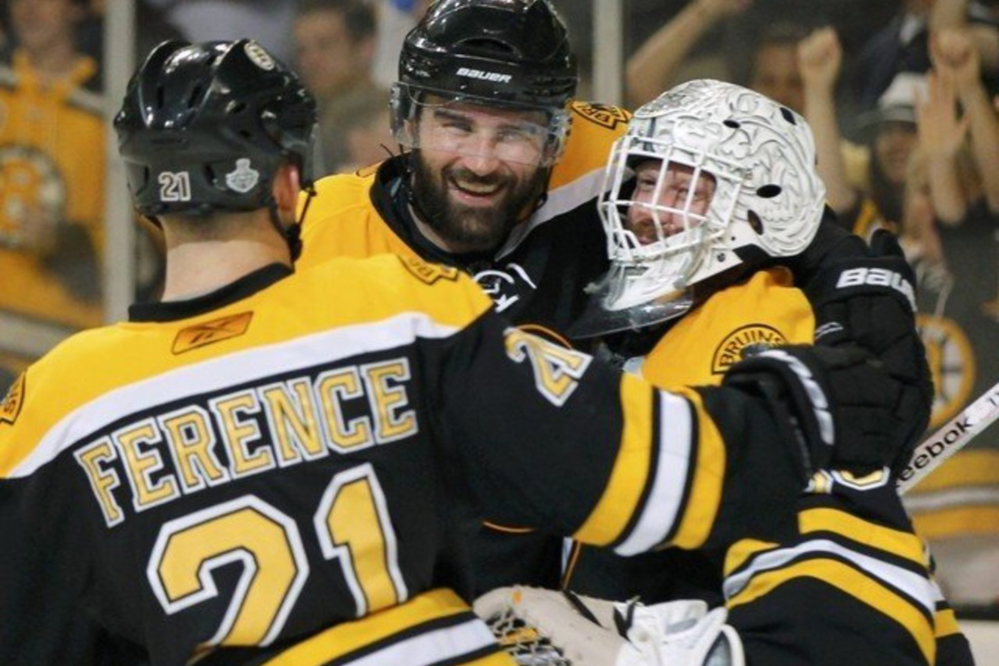 "Bruins" ledo ritulininkai per du mačus pelnė 12 įvarčių ir praleido vos vieną.