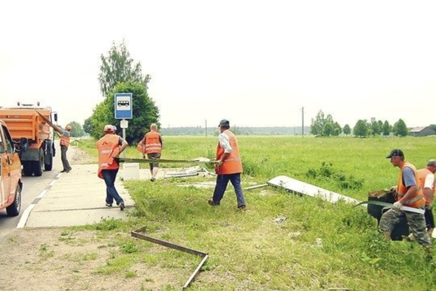 Nelaimėlis žuvo, o baltarusis per avariją nesusižalojo.
