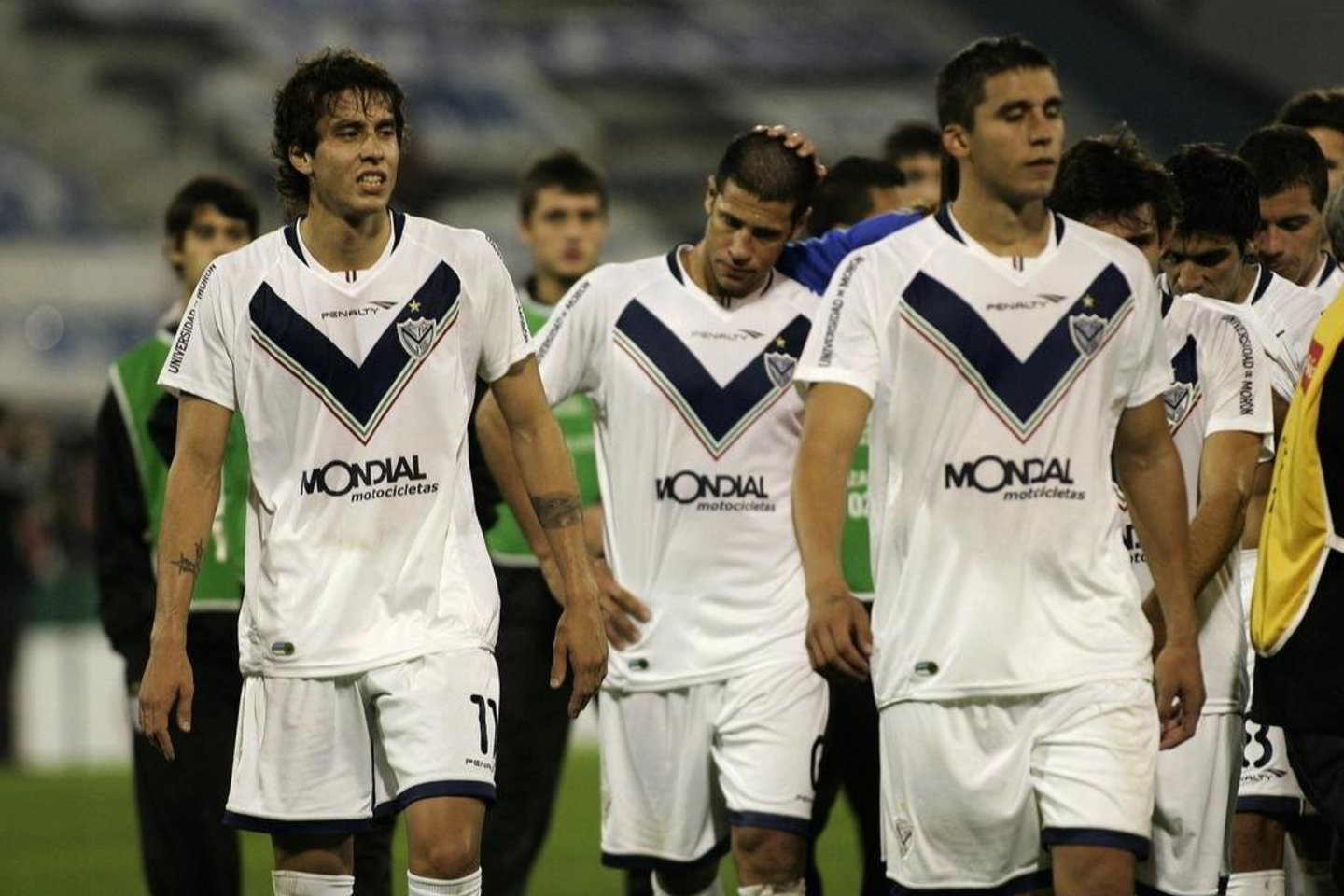 Čempionate pirmauja „Velez Sarsfield“ ekipa.