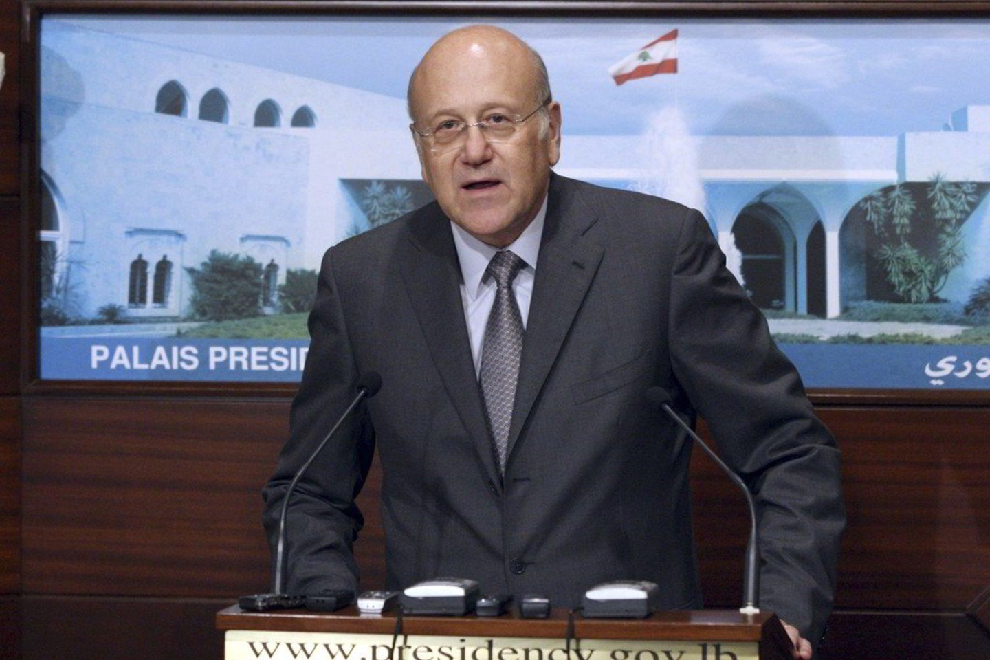Libano ministras pirmininkas Najibas Mikati.