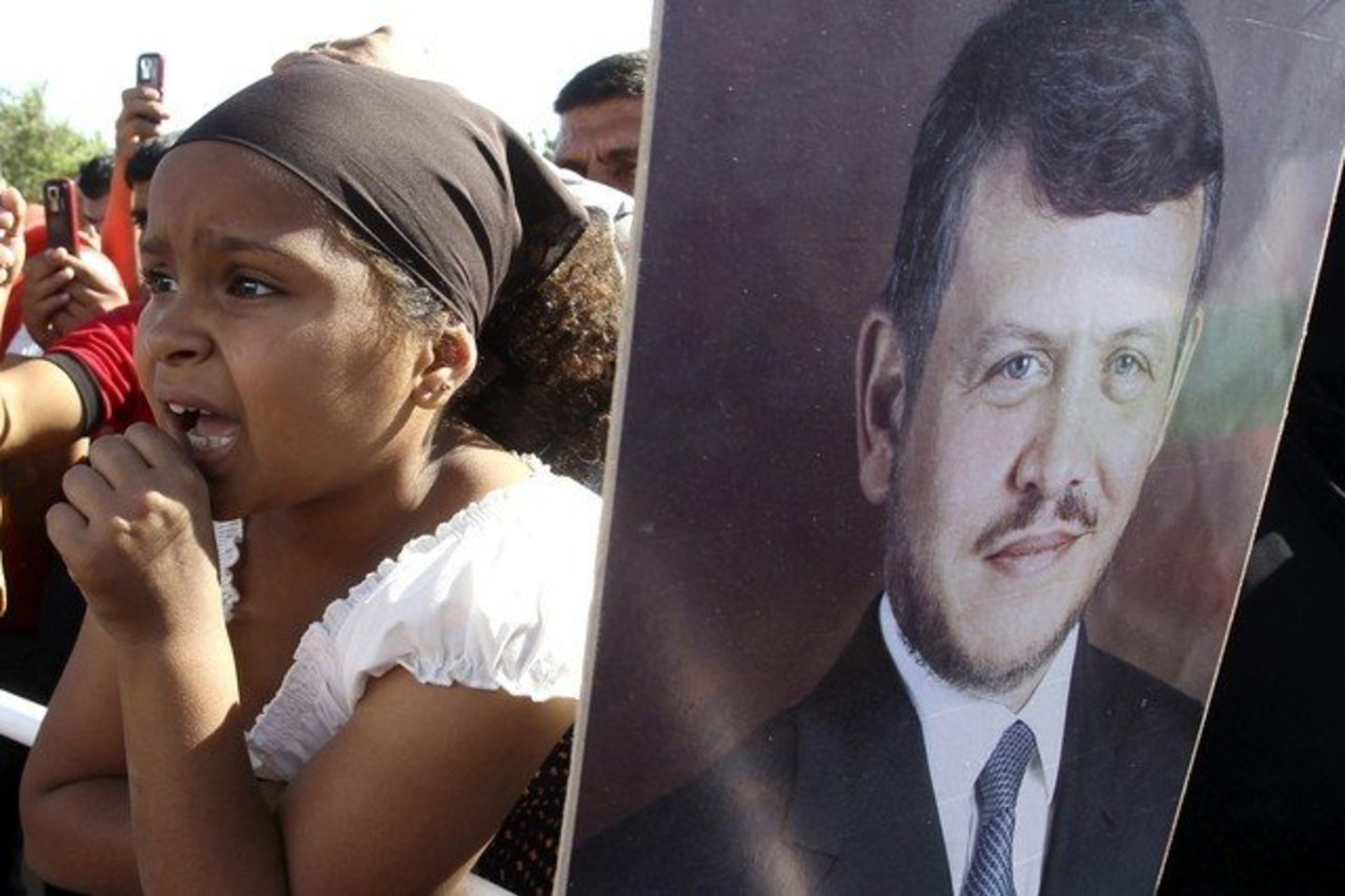 Abdullah II per incidentą nenukentėjo.