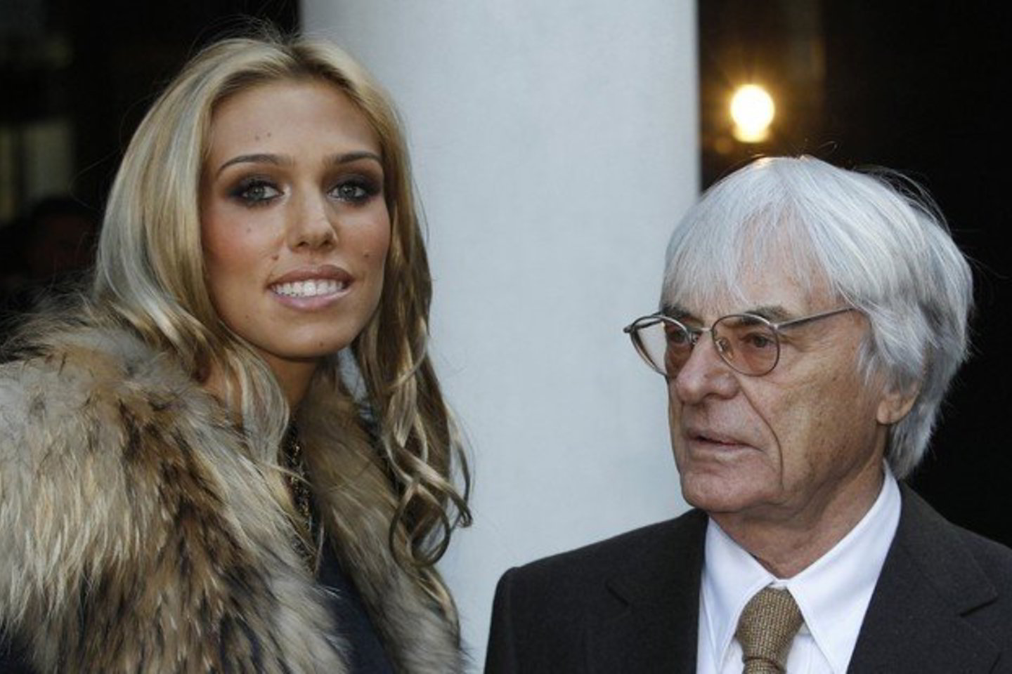 Petra su tėvu B.Ecclestone'u.