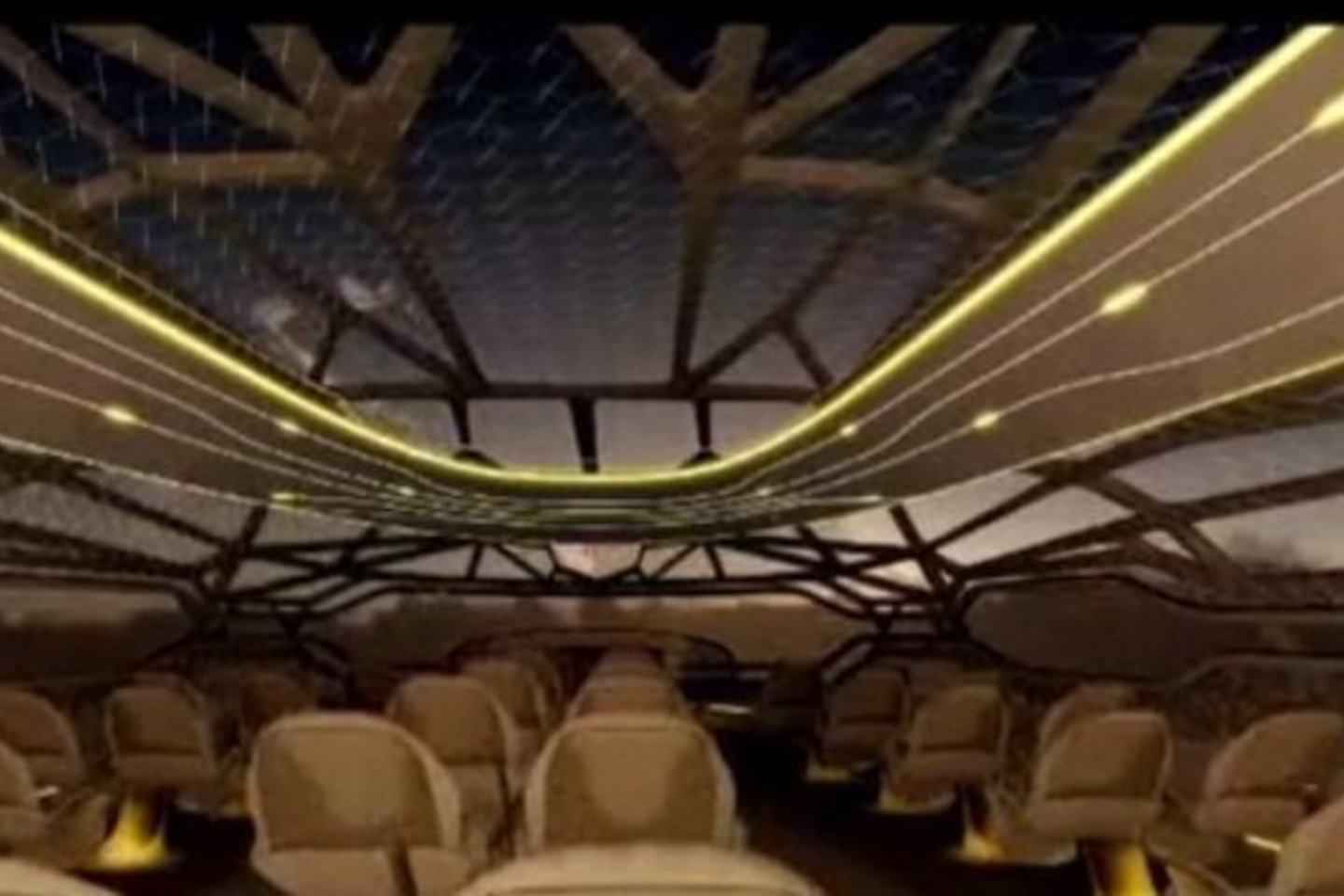 Žadama, kad 2050-aisiais bus sukurti lėktuvai permatomu karkasu.