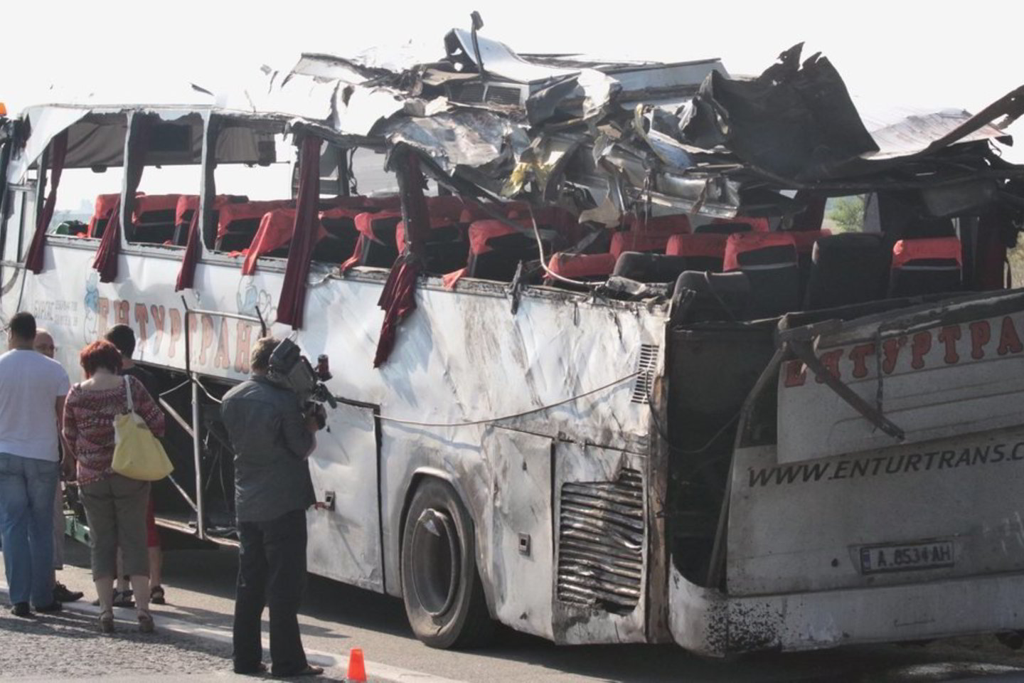 Avariją payręs autobusas Bulgarijos keliais važinėjo nuo 1989 metų.