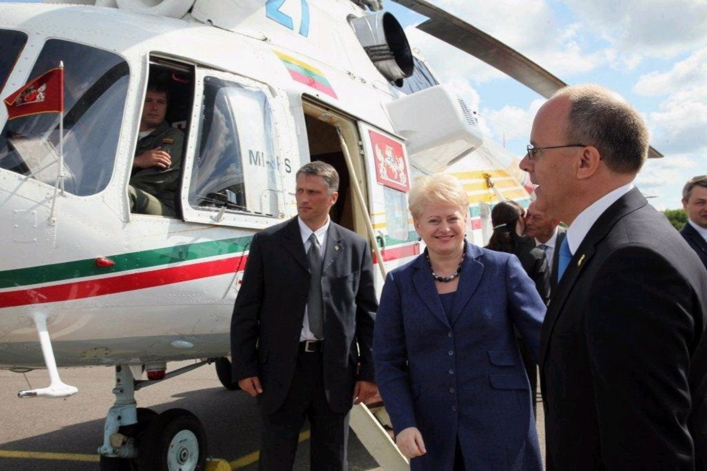 Prezidentė D.Grybauskaitė penktadienį Estijoje susitiko su šios šalies prezidentu T.H.Ilvesu.