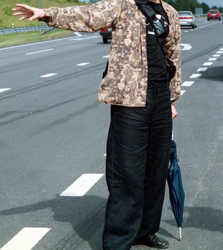 Pakeleivingame automobilyje apiplėštas jaunuolis.