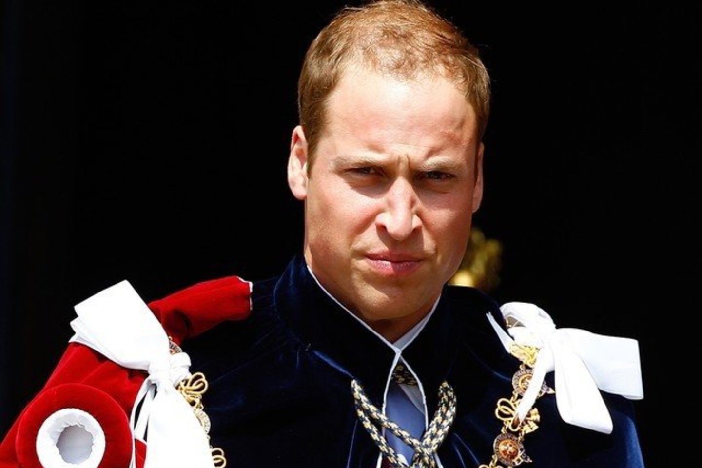 Princas Williamas ir jo sutuoktinė gyvena netoli oro pajėgų bazės.