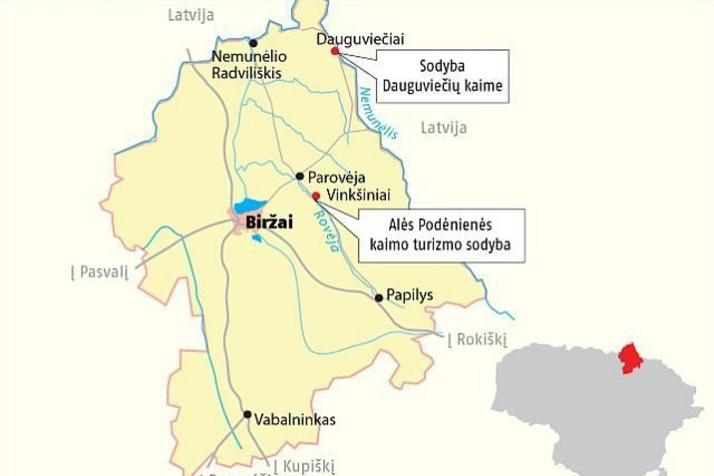 Biržų rajonas.