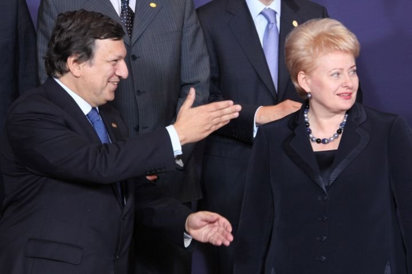 D.Grybauskaitė tariasi su kitais ES lyderiais.