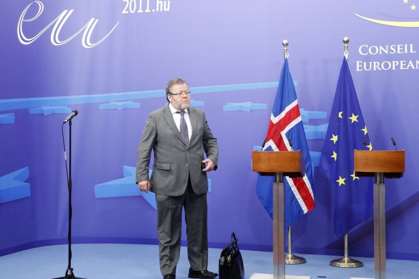 Islandijos užsienio reikalų ministras O.Skarphedinssonas.