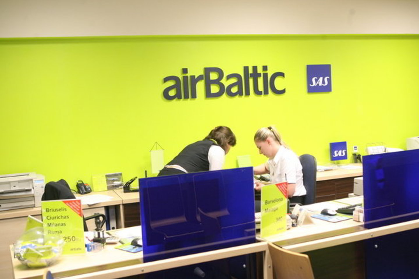 „airBaltic“ koreguoja skrydžių iš Palangos grafiką.