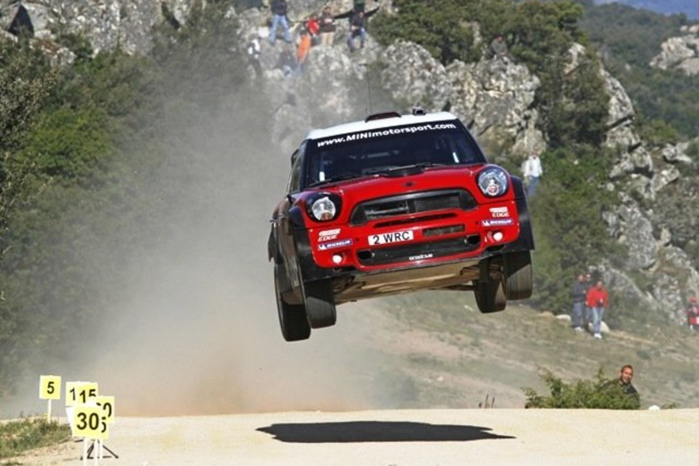 "Mini John Cooper Works WRC" startuos varžybose Estijoje