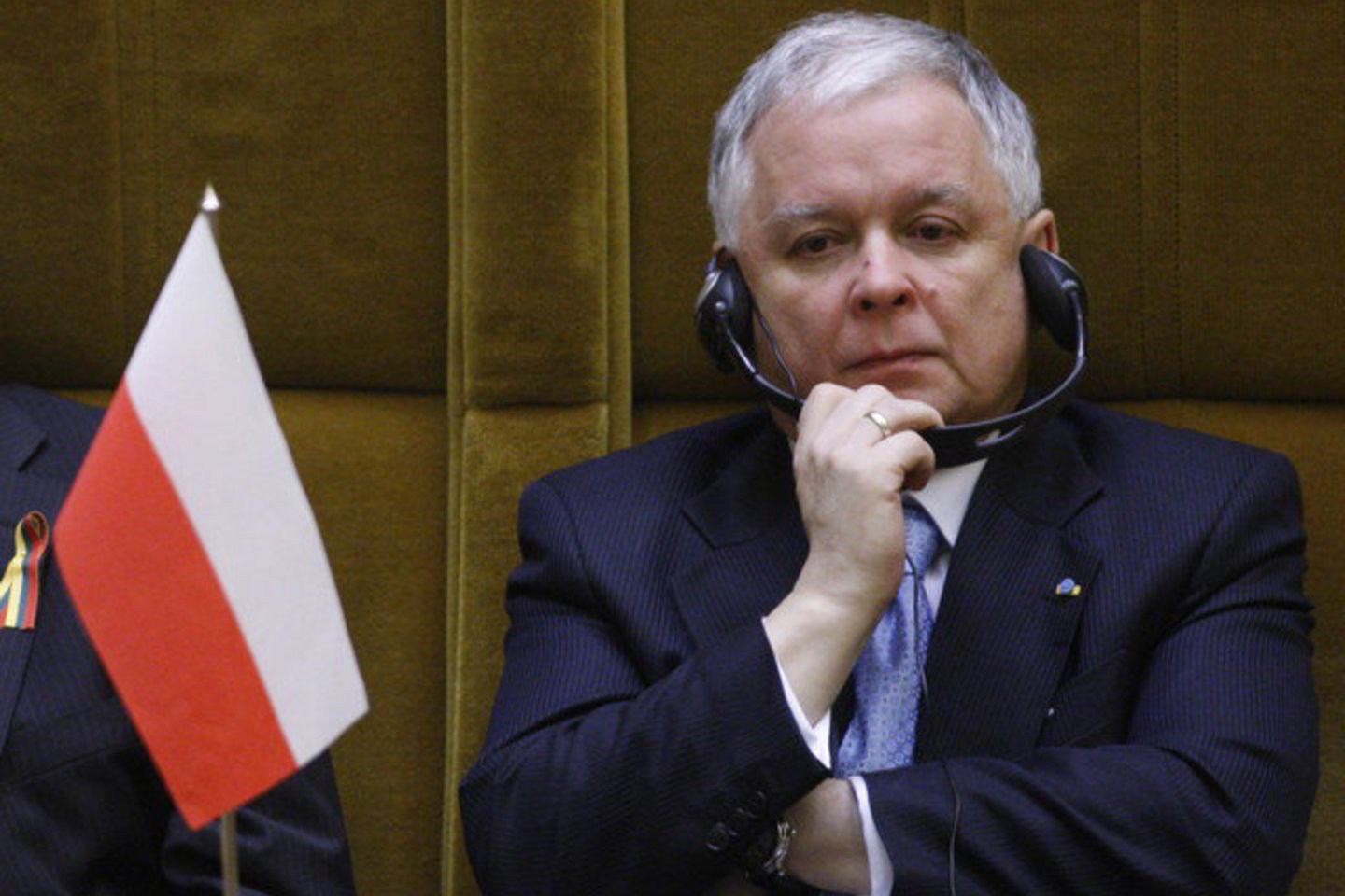 Žuvęs Lenkijos prezidentas L.Kaczynskis.