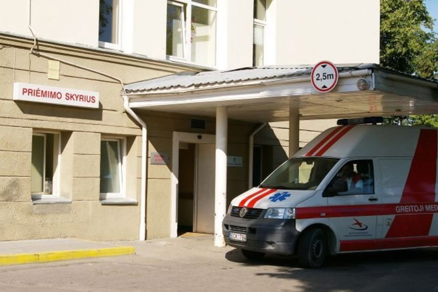 Iš policijos komisariato į ligoninę atvežtas sulaikytasis neišgyveno.