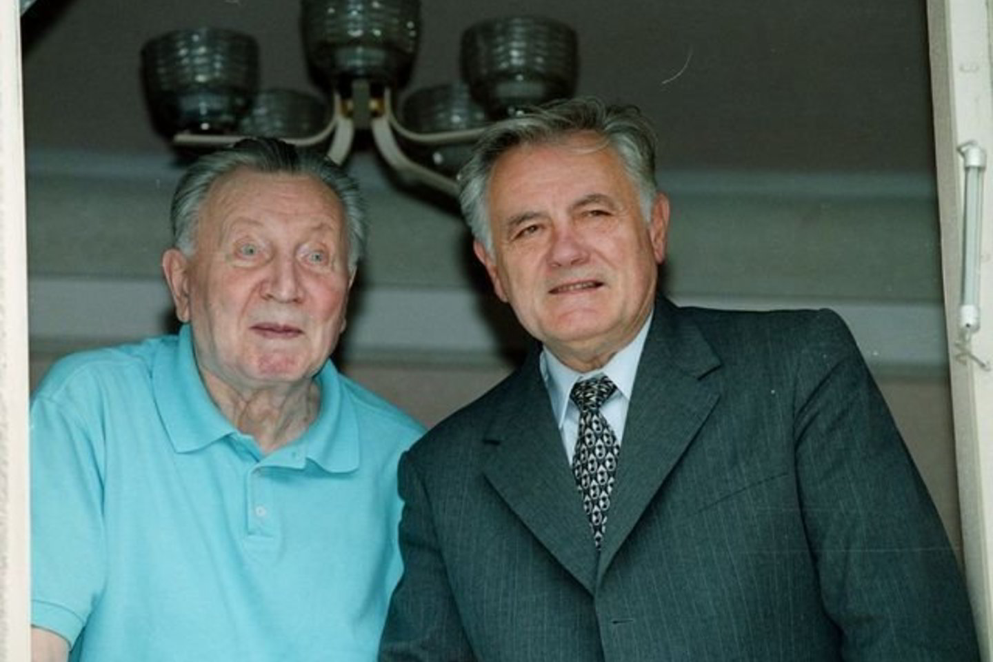 S.Butautas ir V.Adamkus (1999 metų nuotrauka).