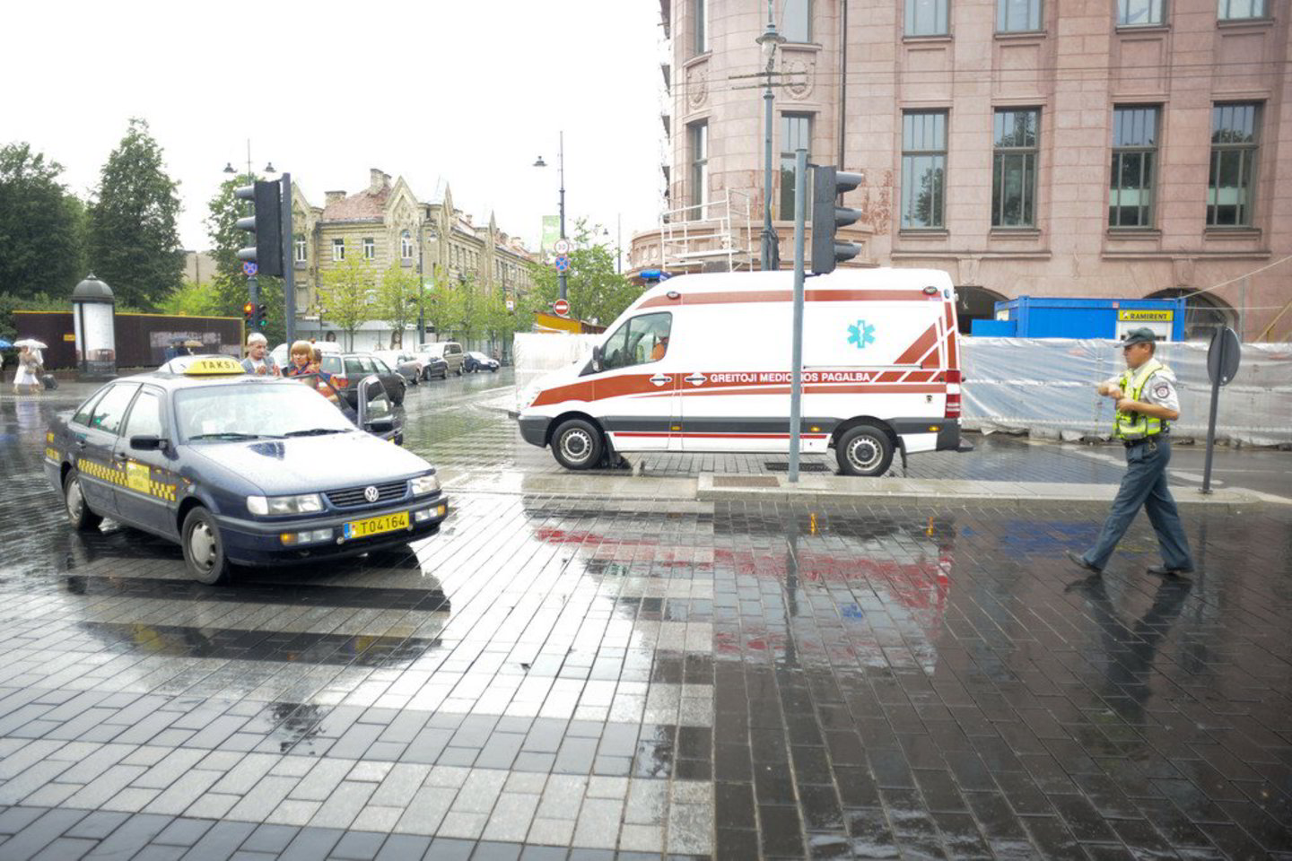 Kol kas nežinoma, kas kaltas dėl eismo įvykio.
