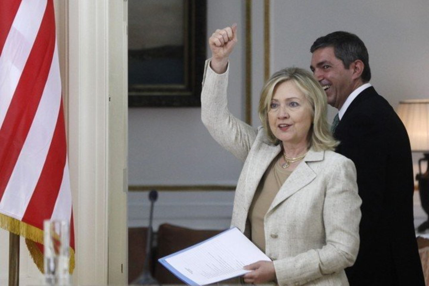 H.Clinton reiškia paramą krizės ištiktai Graikijai.