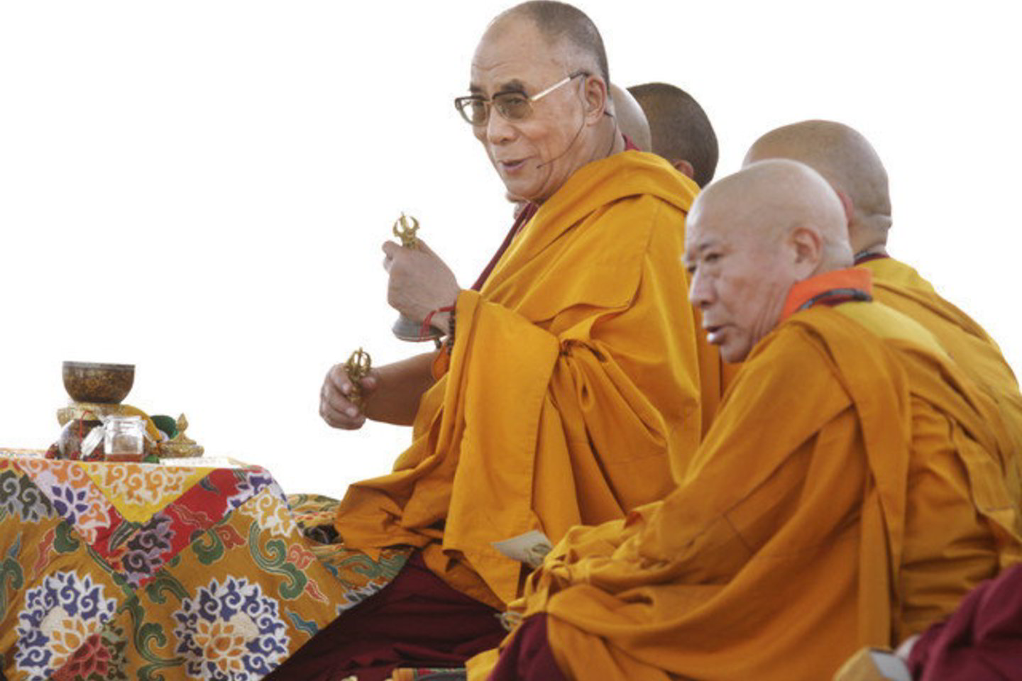 B.Obama nepaisydamas Kinijos pykčio priėmė Dalai Lamą.