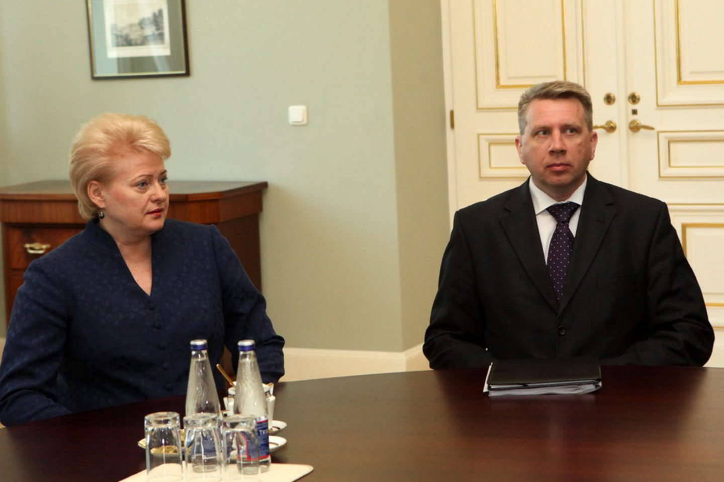 Prezidentė Dalia Grybauskaitė priėmė generalinį prokurorą Darių Valį.