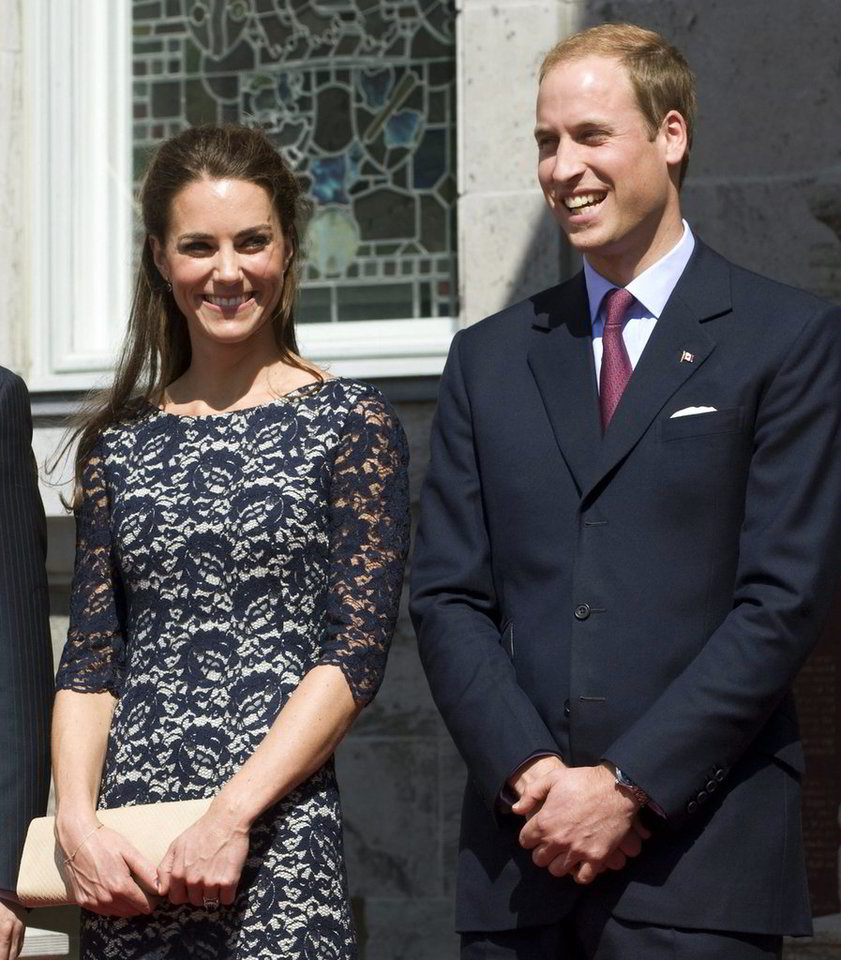 Kembridžo kunigaikštis Williamas ir kunigaikštienė Catherine
