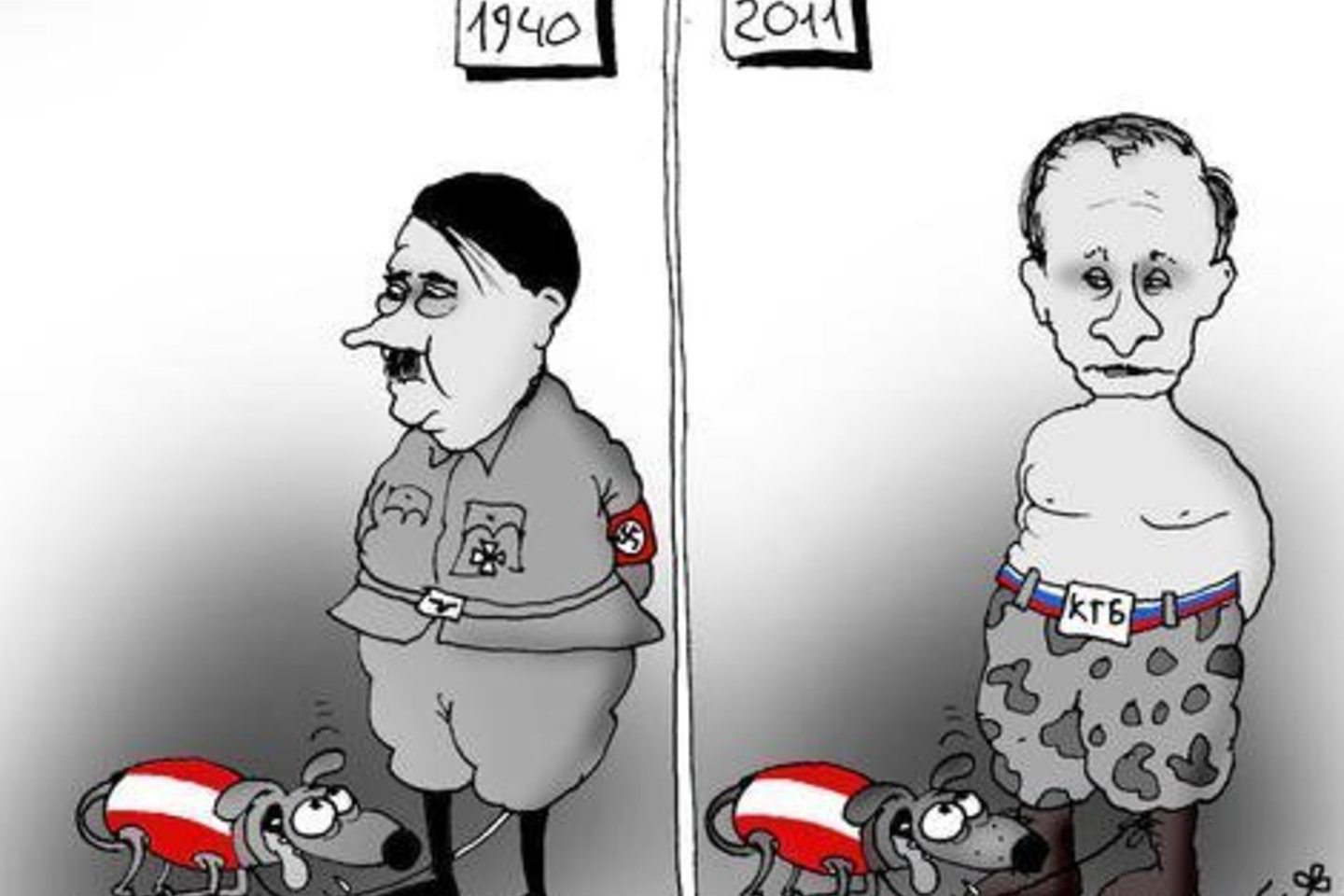 Estijos dienrastis "Postimees" sulygino Austriją prie Adolfo Hitlerio ir prie Vladimiro Putino.