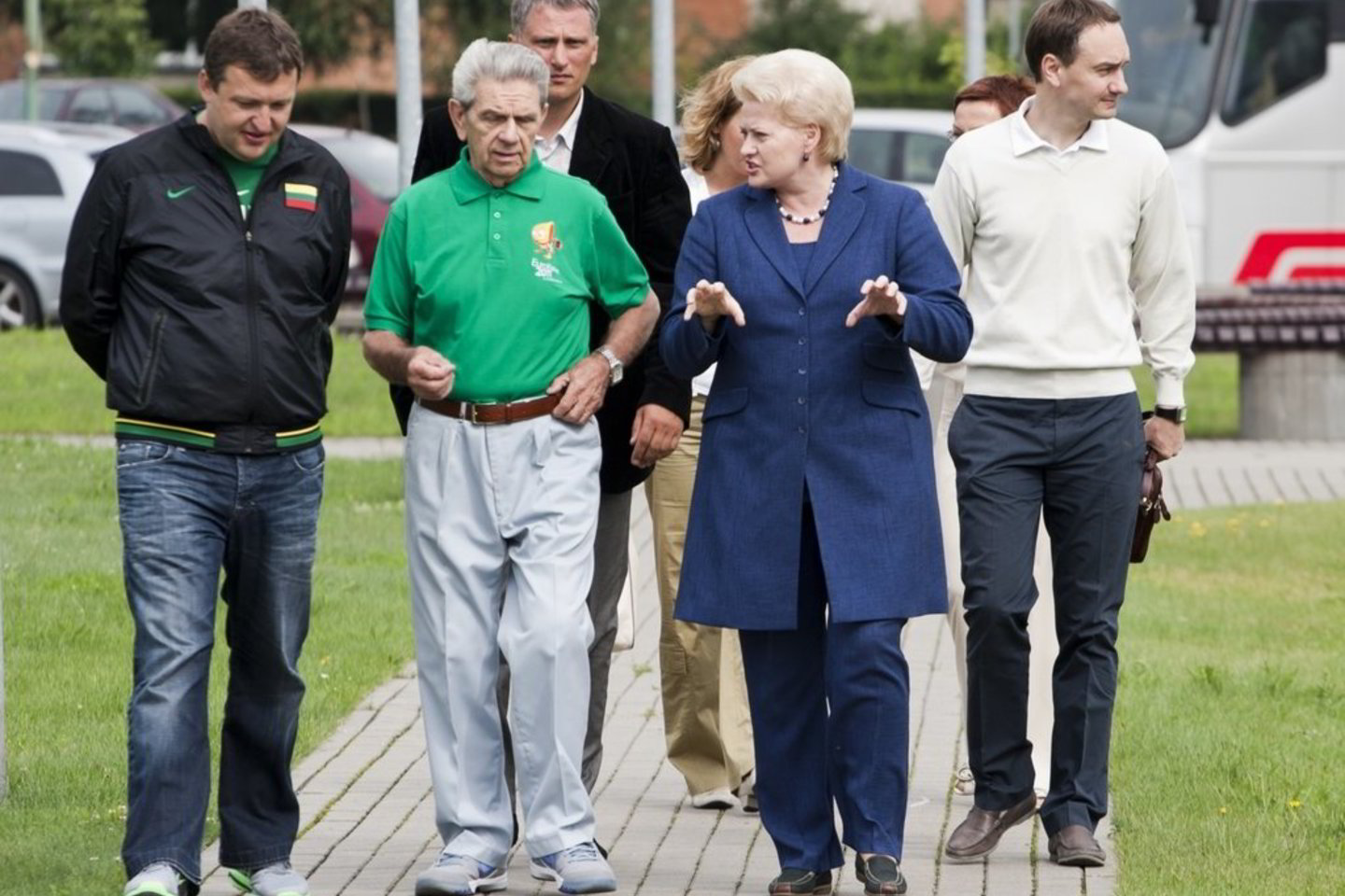 D.Grybauskaitė aplankė Lietuvos krepšinio rinktinės treniruotę Klaipėdoje