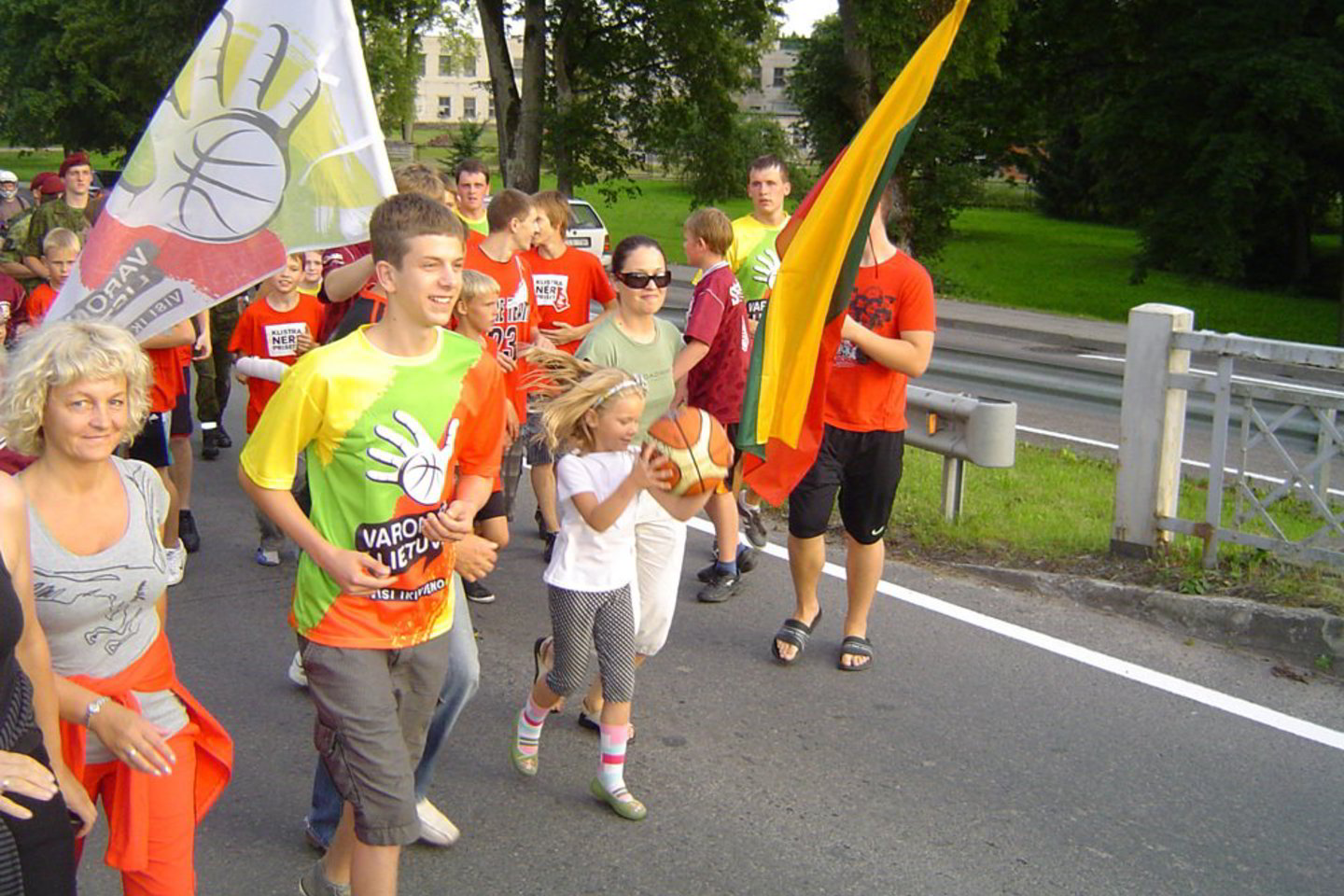 Šilutė kamuolį varė garsiai.