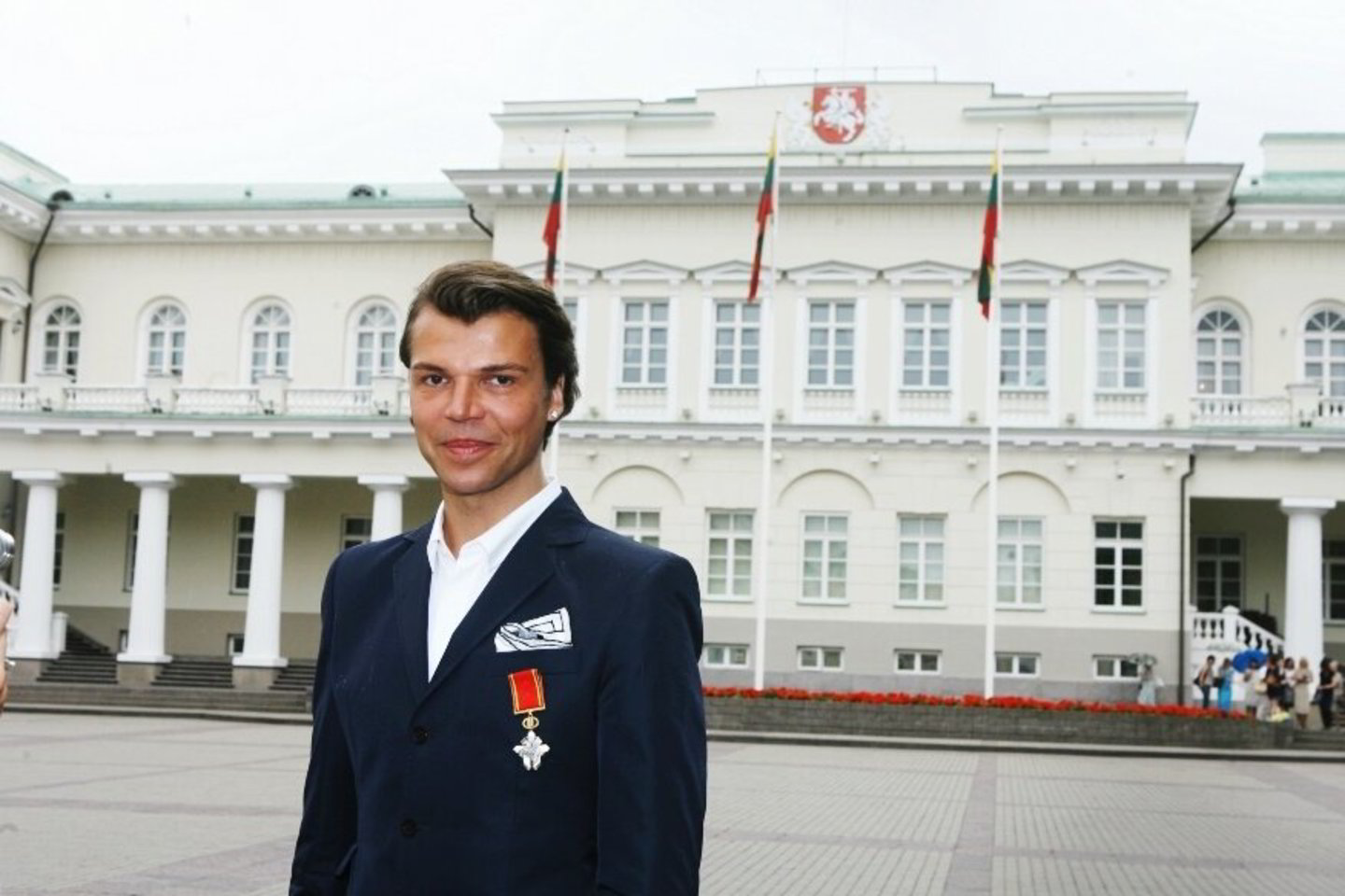 J.Statkevičiui įteiktas „Už nuopelnus Lietuvai“ Riterio kryžius.