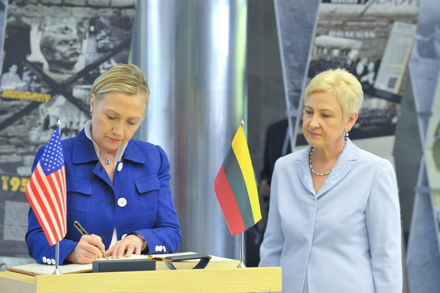 I.Degutienė apie Lietuvos nepriklausomybės kelią šiemet jau pasakojo JAV valstybės sekretorei H.Clinton.