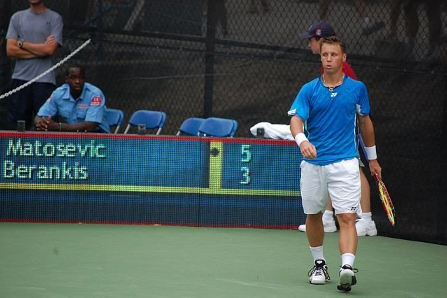 R.Berankis suklupo trečią kartą iš eilės.
