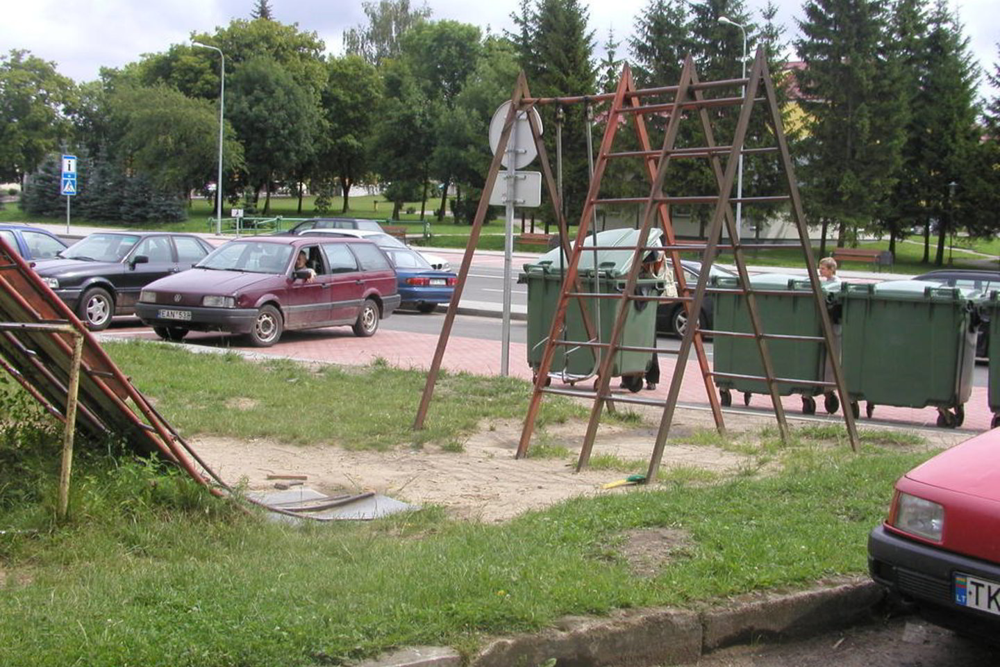 Sodų gatvės vaikai liko be žaidimų aikštelės.