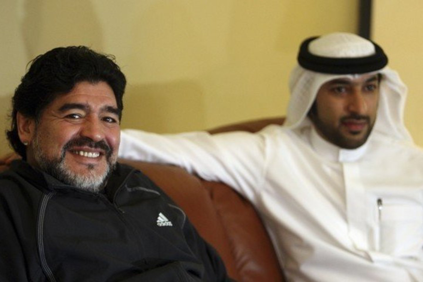 Maradona atvyko į JAE. Čia futbolininkas sės į Dubajaus "Al Wasl" stratego postą.