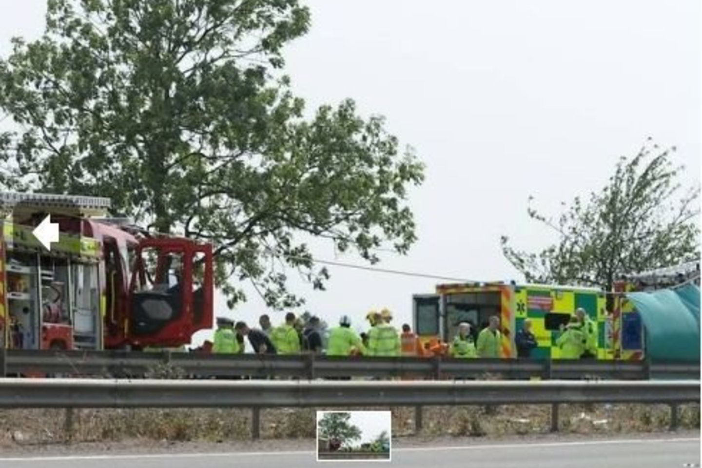 Dėl gelbėjimo darbų buvo uždarytas A12 greitkelis.