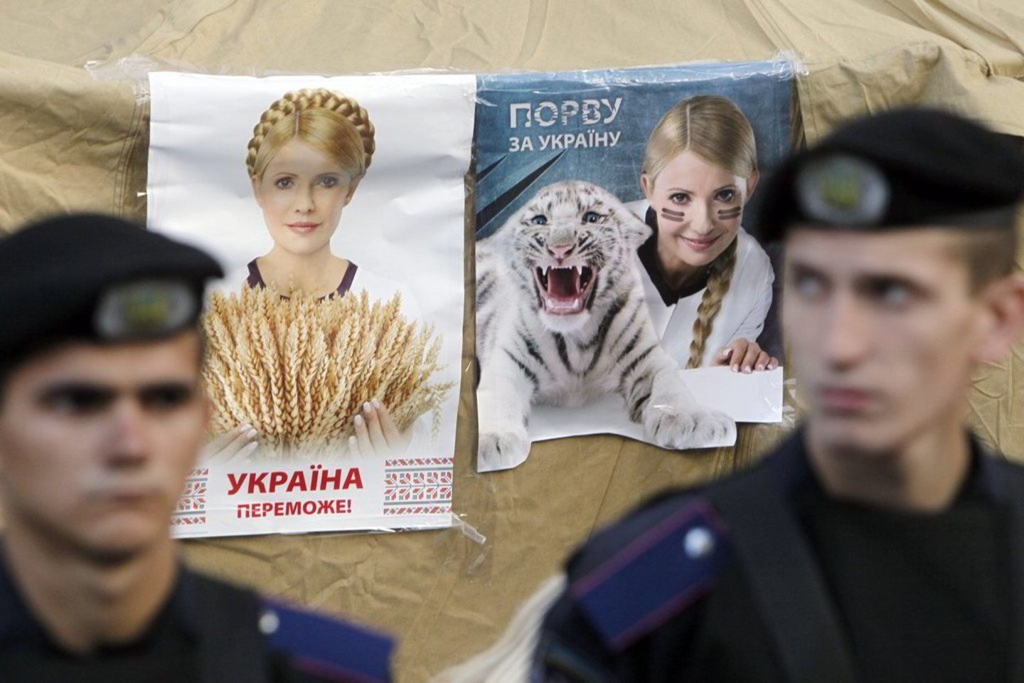 Policijos atitvaros žmonių neišgąsdino.