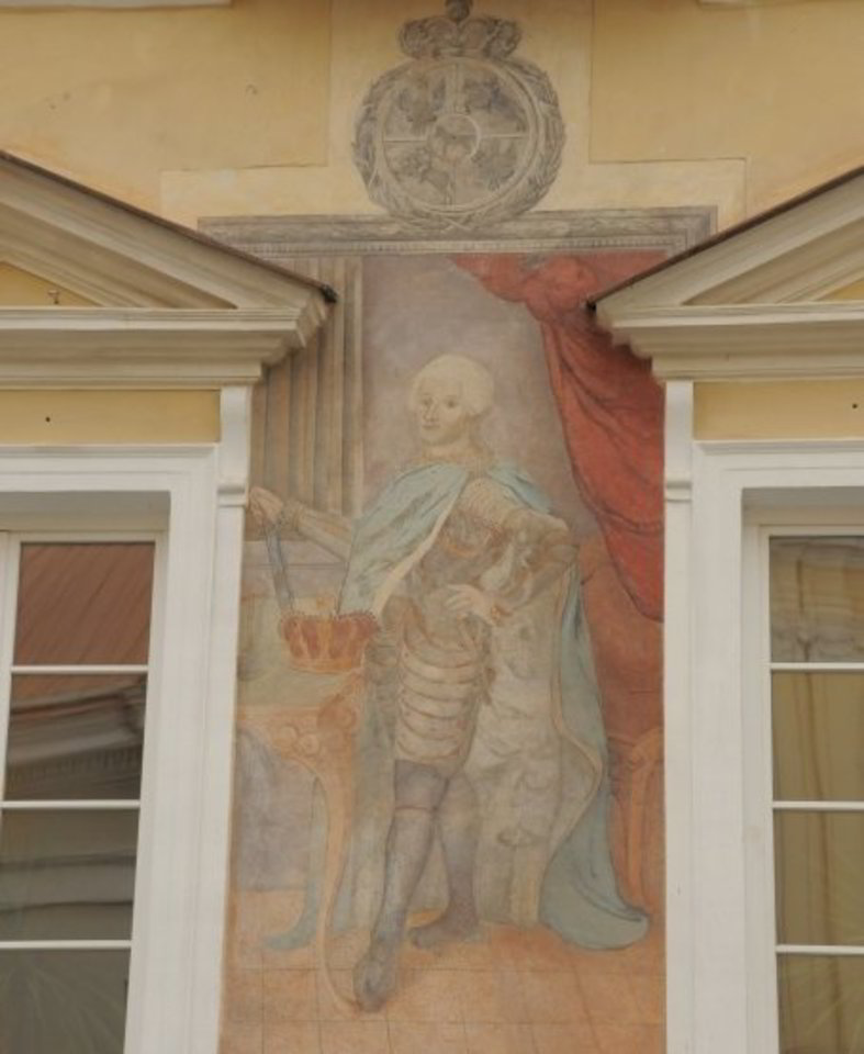 Stanislovo Augusto Poniatovskio portretinė figūra.