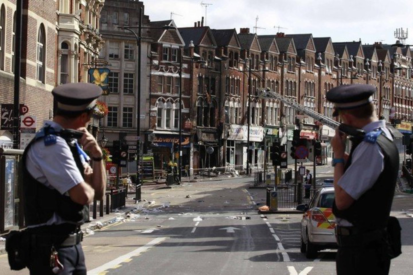 Riaušės sudrebino Londoną.