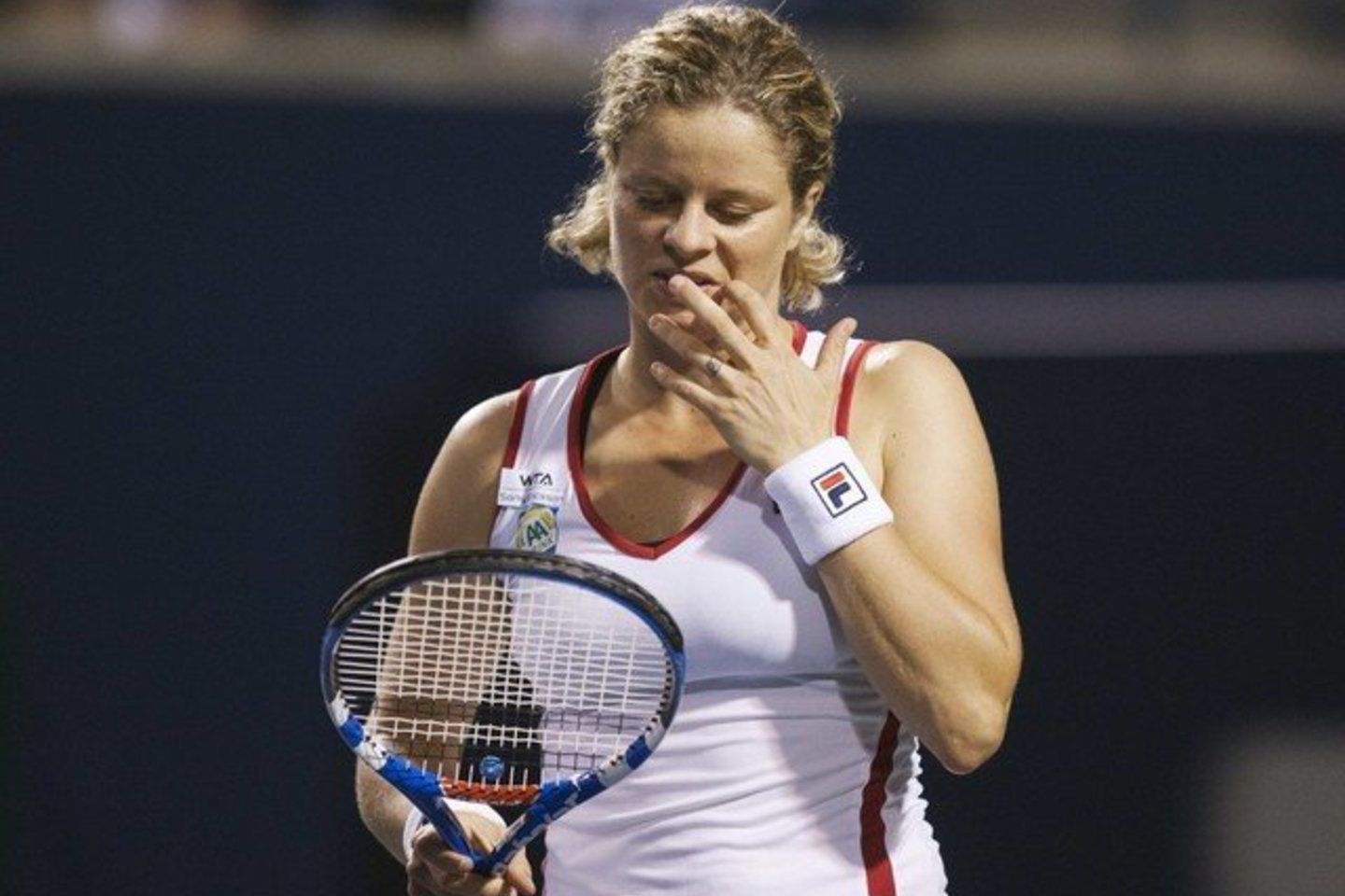 K.Clijsters mačo nebaigė dėl traumos.